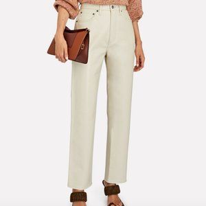 AGOLDE Vegan Leather 90's Pinch Waist Pant